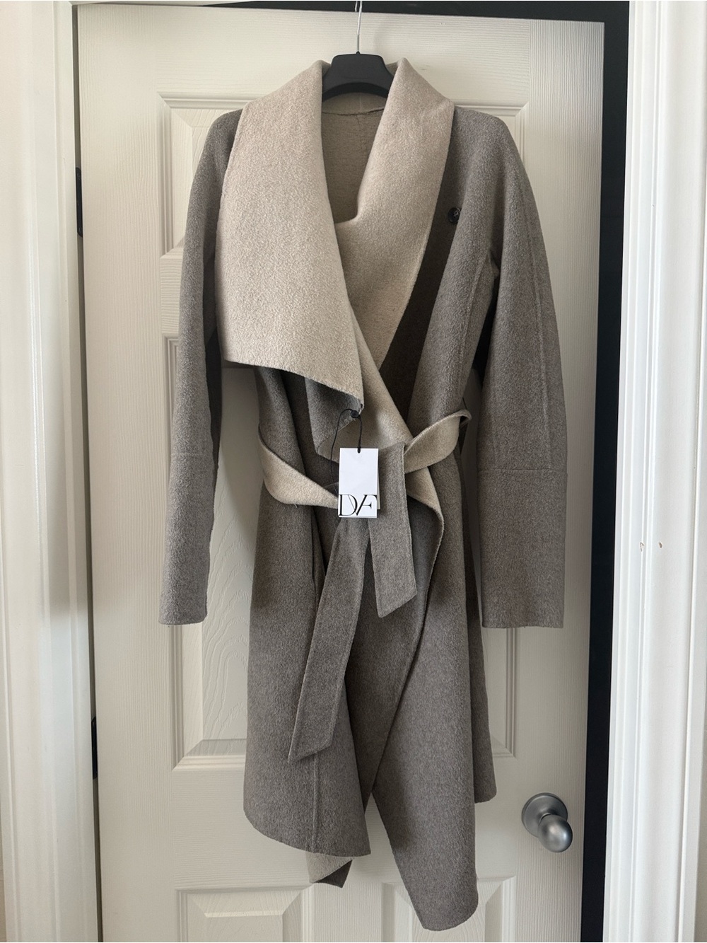 Diane Von Furstenberg Brown Wool Blend Men's Sweater